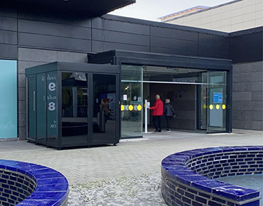 Outdoor Smoking Cabin